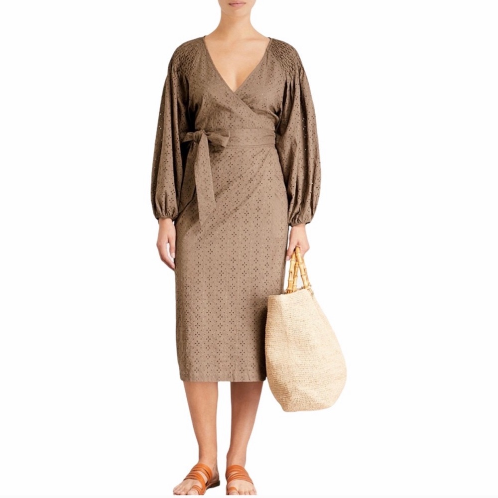 Marysia Swim Brown Wrap Dress